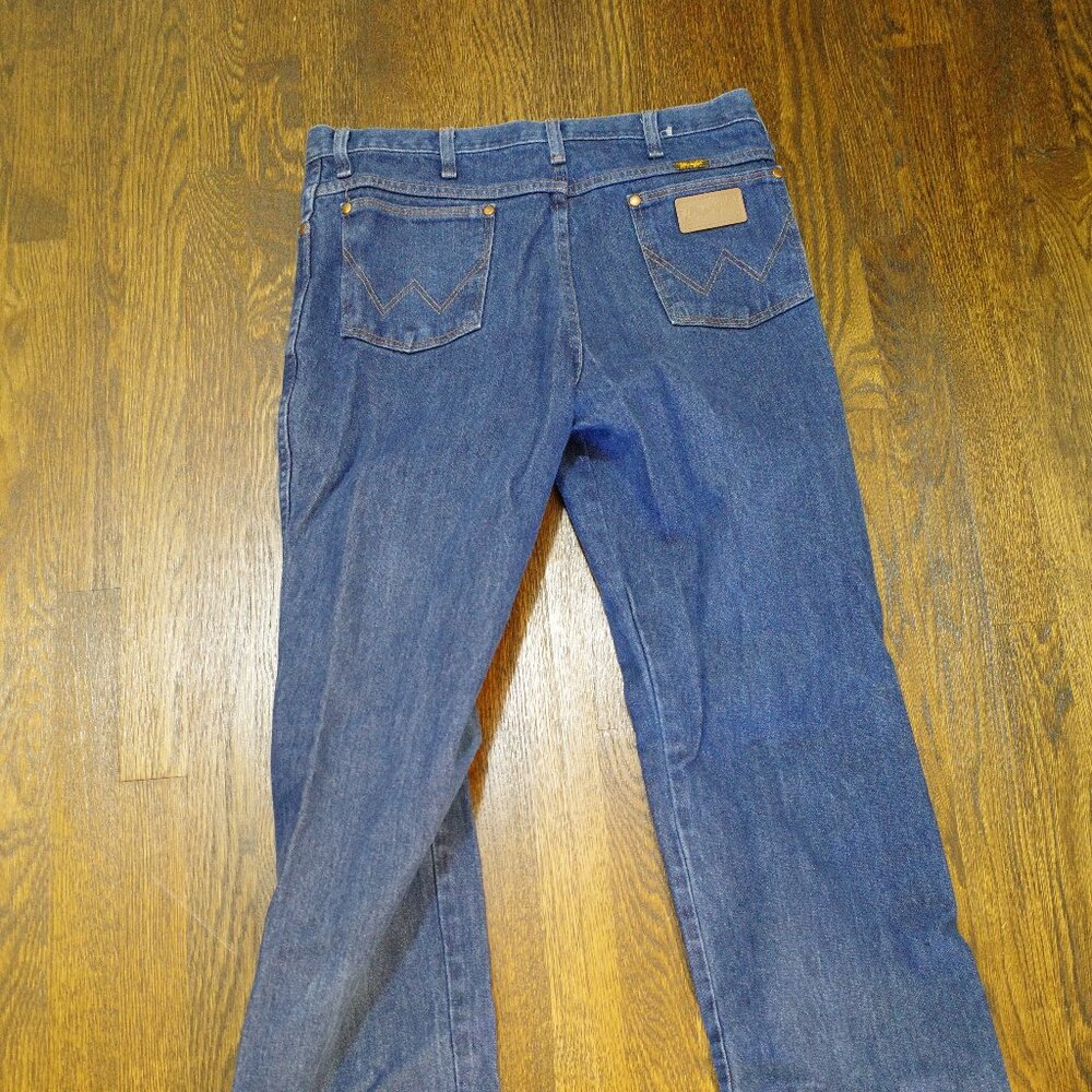 Wrangler Blue Jeans 34x34 Bootcut